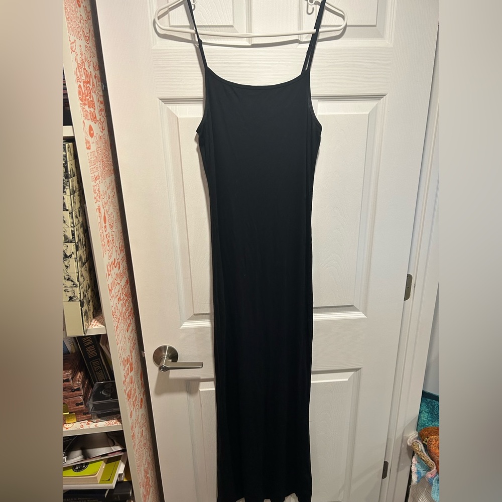 The Group Babaton Black Maxi Dress